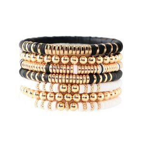 Bead Bracelets Layering Set